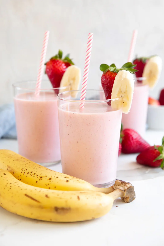 Strawberry and Banana Smoothie